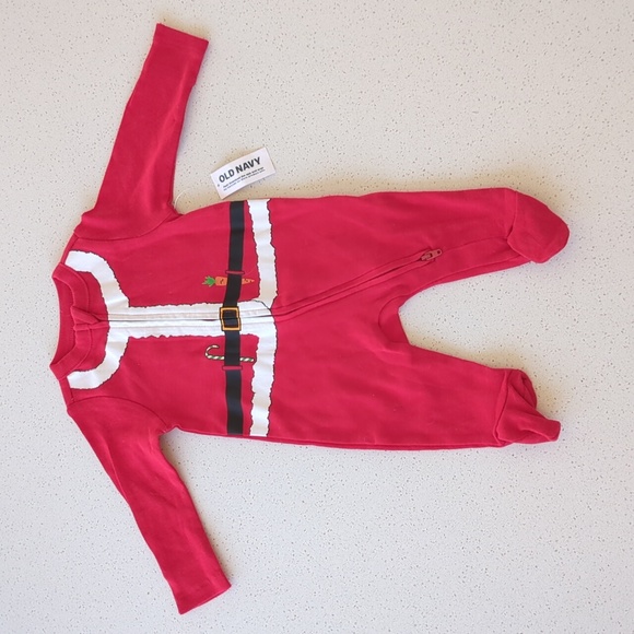 NWT Old Navy Bundle - Christmas / Winter - Onesies, Santa Suit - Picture 2 of 8